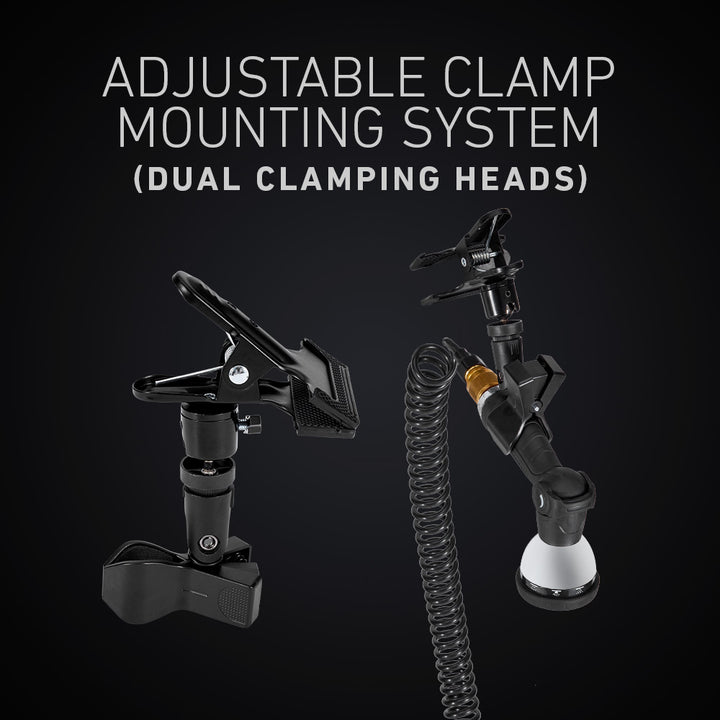 Adjustable Clamp Mounting System (dual clamping heads) 