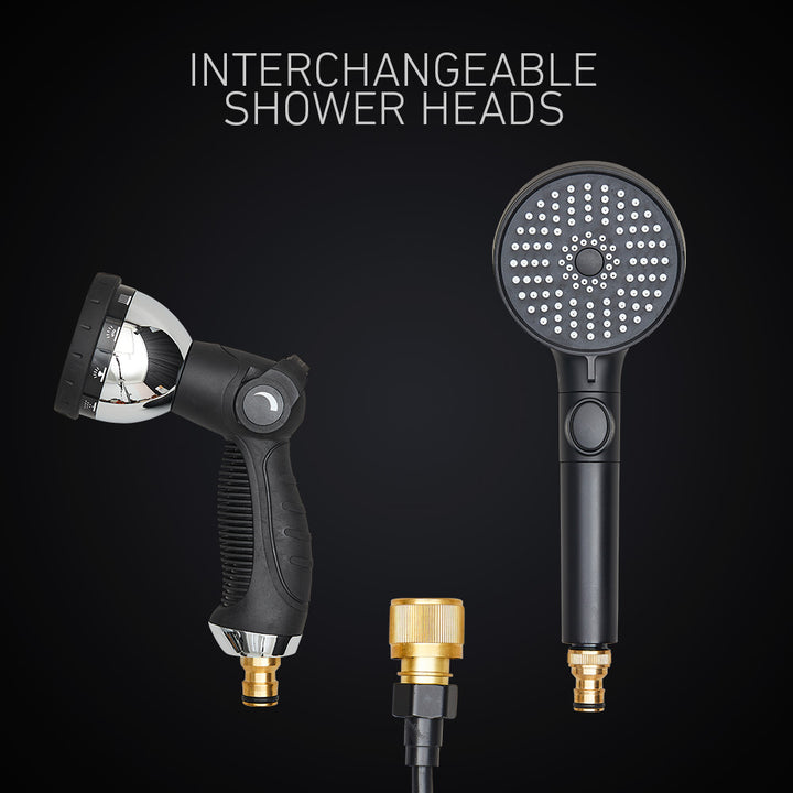 Interchangeable Shower Heads 