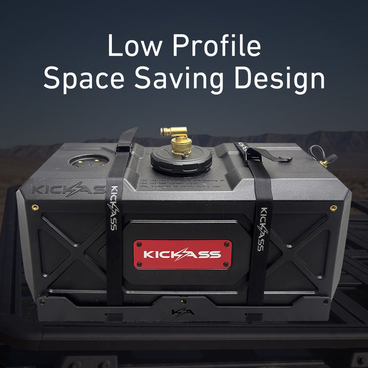 Low Profile, Space Saving Design 