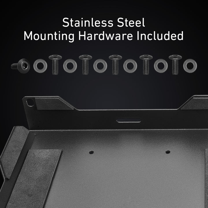 Stainless Steel Mounting Hardware Included  
