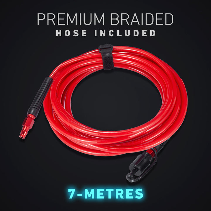 Premium Braided 7m Hose Included 