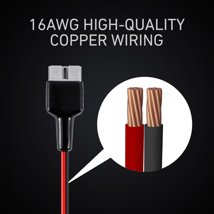 16AWG High-Quality Copper Wiring 