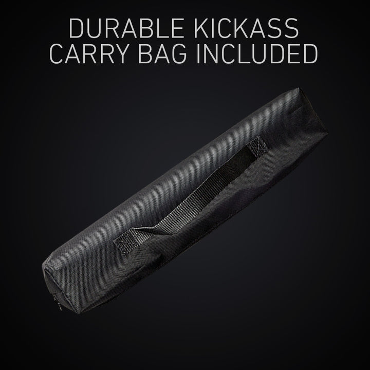 Durable KickAss Carry Bag Included 