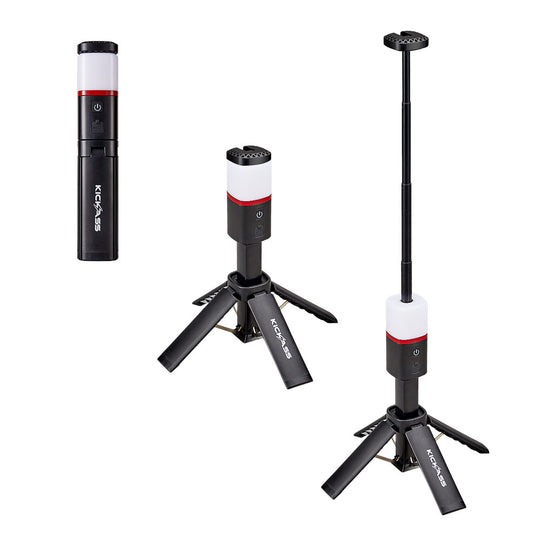 KickAss Rechargeable Camping Table Light - 1000 Lumens, 4400mAh