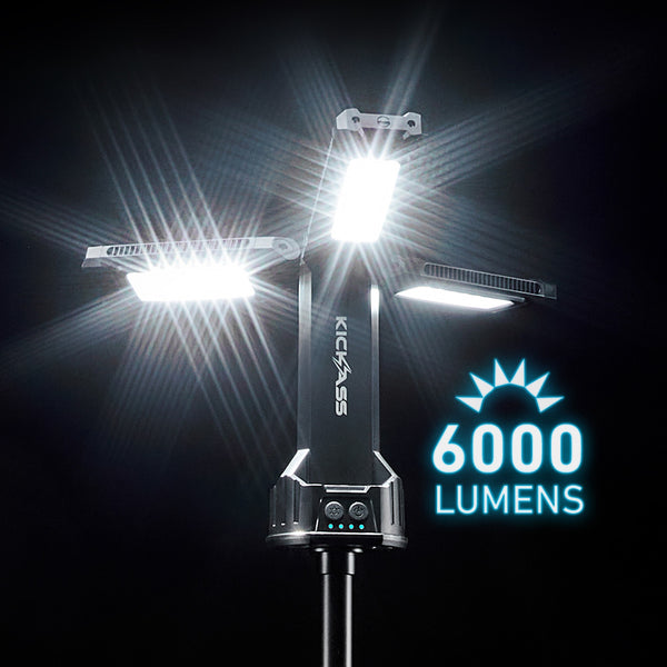 Ultra Bright – Delivers a Dazzling 6000 Lumens 