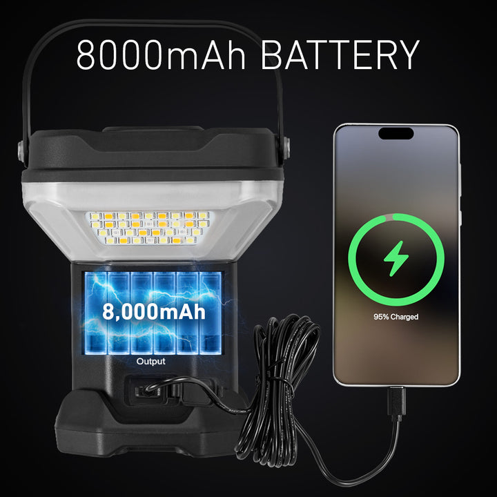 8000mAh Battery  