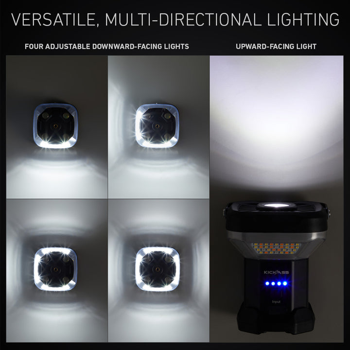 Versatile, Multi-Directional Lighting 