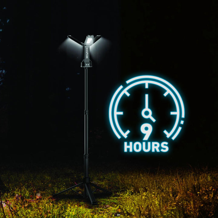 9 Hours of Run Time 