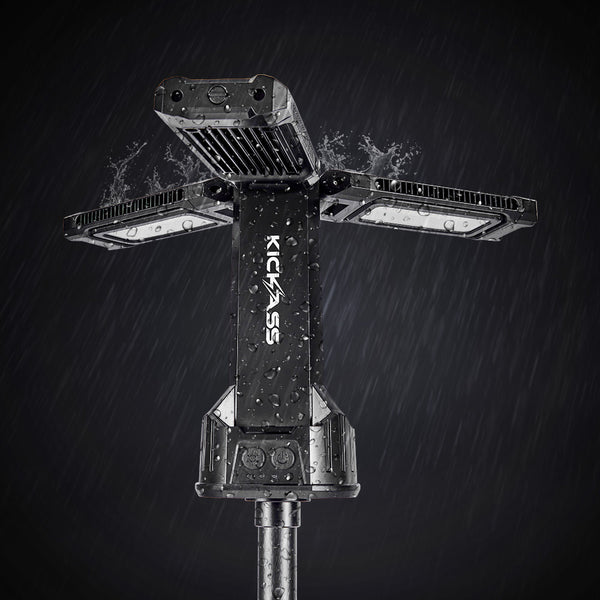 Rated IPX4 water resistant 