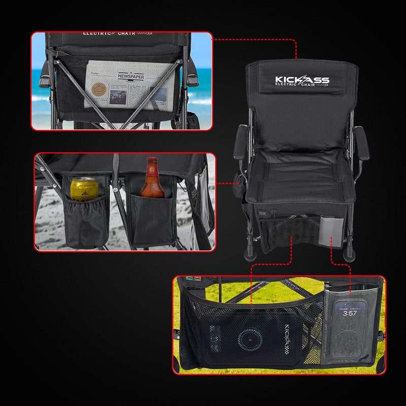 5 Storage Pockets 
