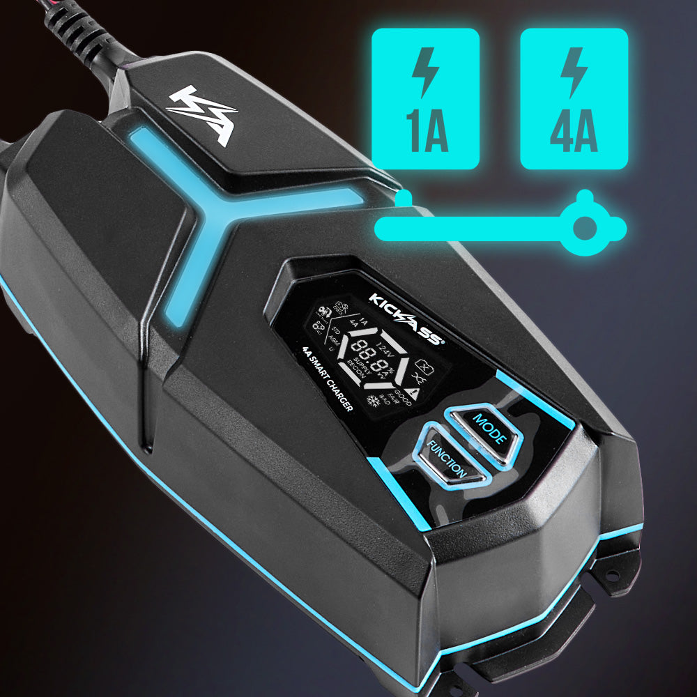 Adjustable output for different battery sizes 