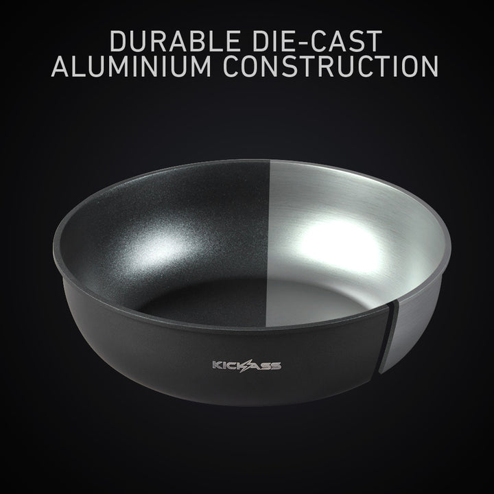 Durable Die-Cast Aluminium Construction 