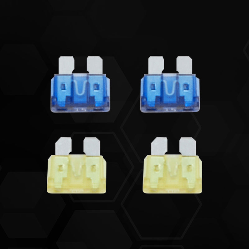 Includes Extra Fuses for Your Convenience