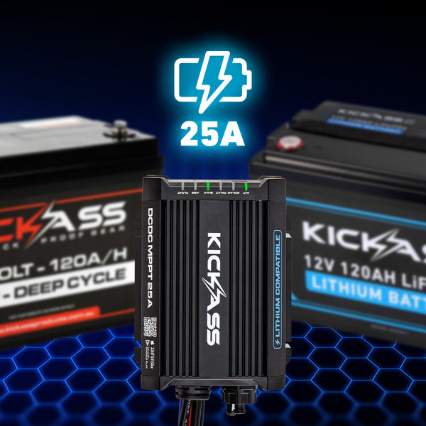 25A Dual Battery Charger 