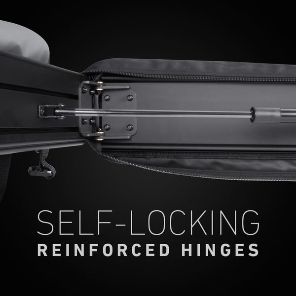 Self-Locking Reinforced Hinges