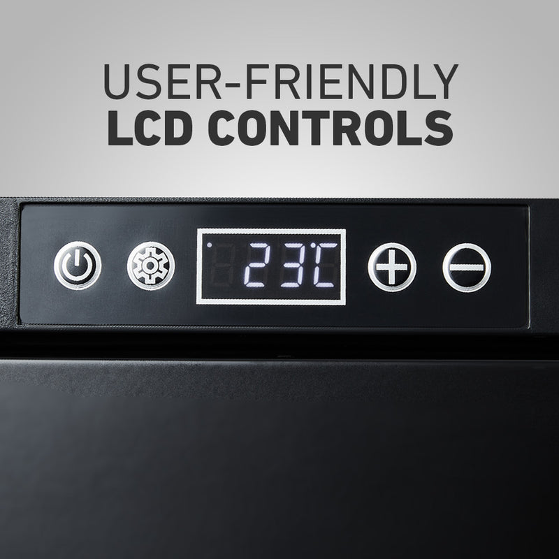 User-Friendly LCD Controls 