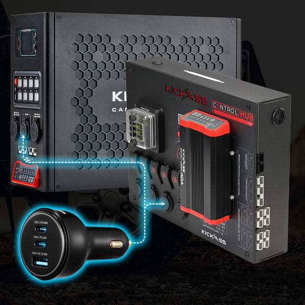 Seamlessly Integrates with Your KickAss Setup