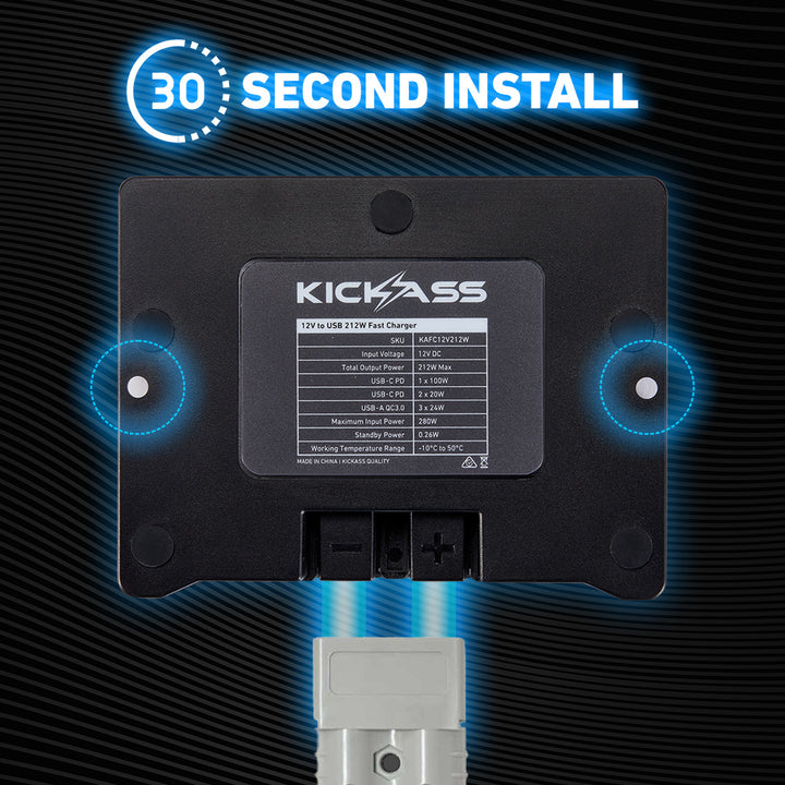 30 Second Install  