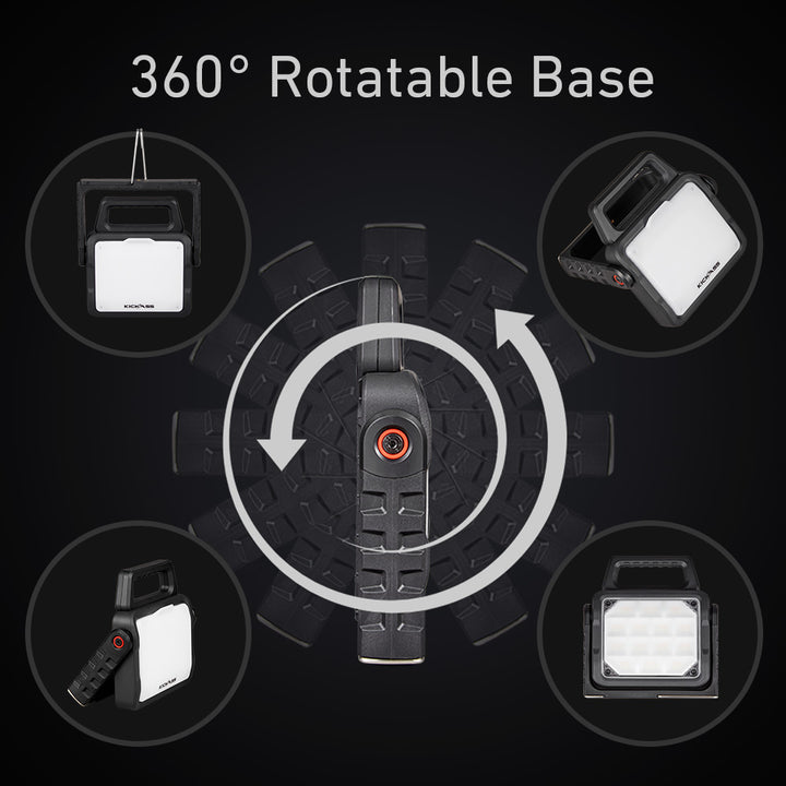 360° Rotatable Base 