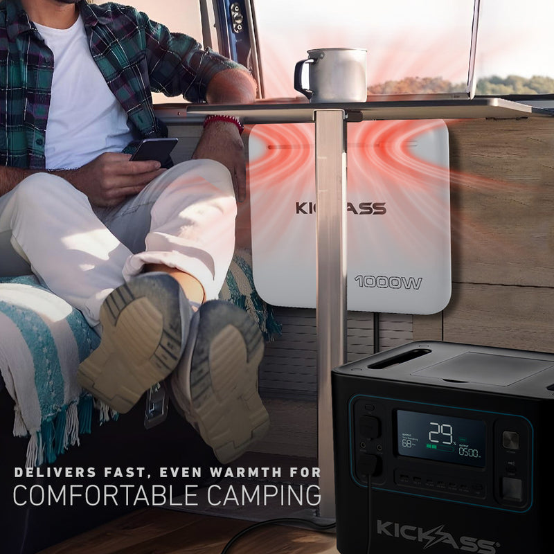 Delivers Fast, Even Warmth for Comfortable Camping 