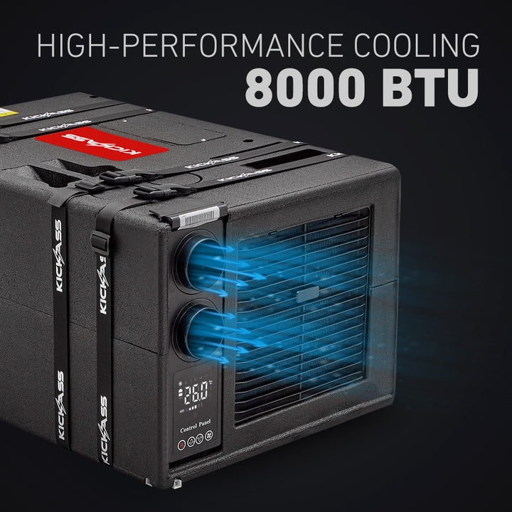 High-Performance Cooling – 8000 BTU  