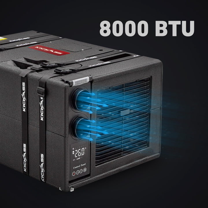 High-Performance Cooling – 8000 BTU  