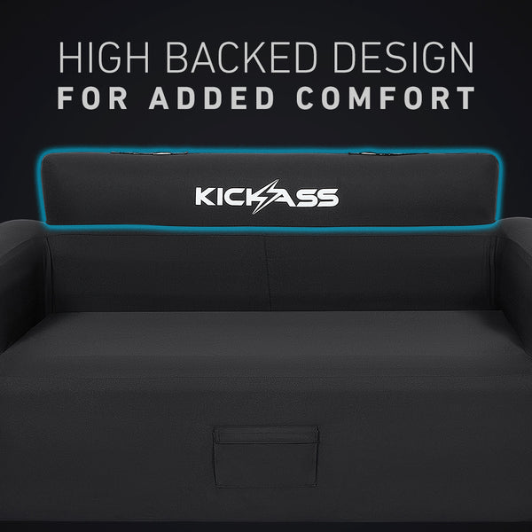 High Backed Design for Added Comfort  