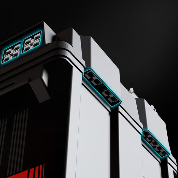 6 x 50A Anderson Input/Outputs 