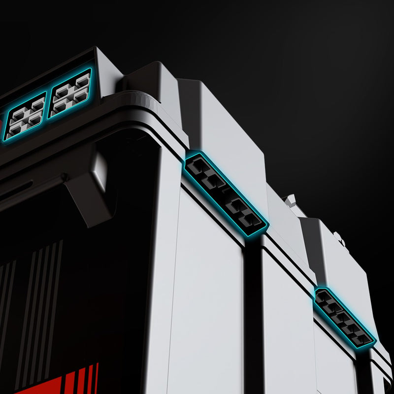 6 x 50A Anderson Input/Outputs 