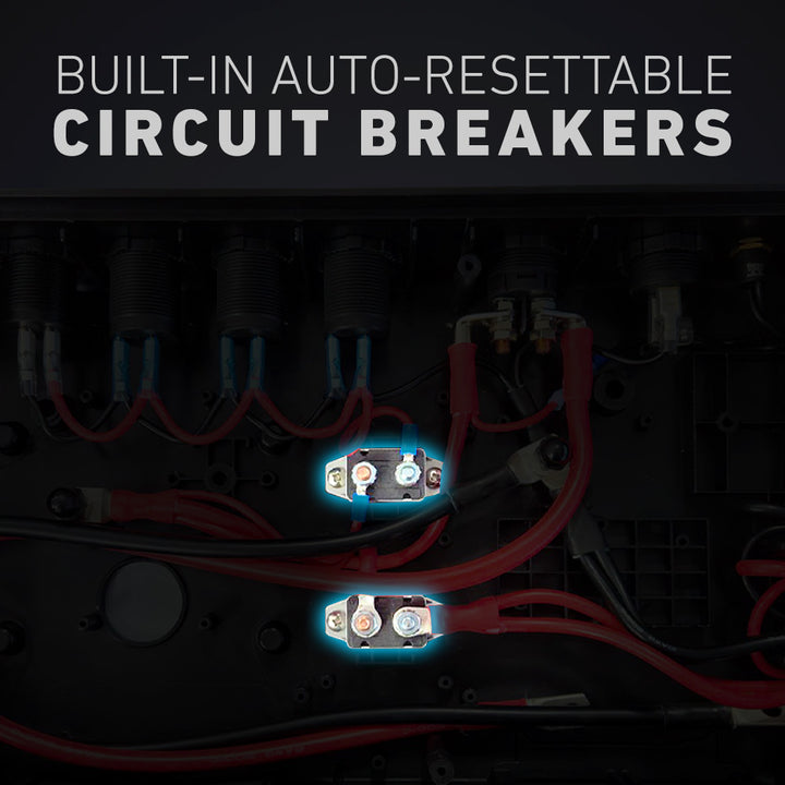 Built-In Auto-Resettable Circuit Breakers 