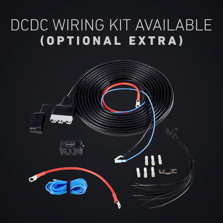 DCDC Wiring Kit Available (Optional Extra) 