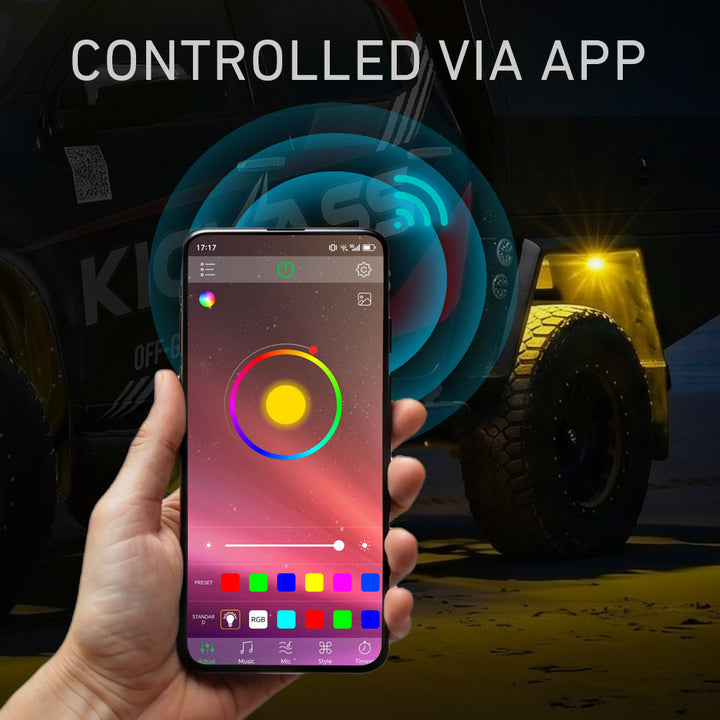 Controlled Via App 