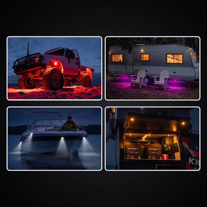 Multi-Purpose, All-in-One Adventure Rock Lights