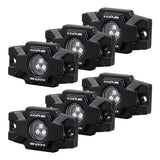 Kickass Outback RGB Rock Lights - 6 Pack