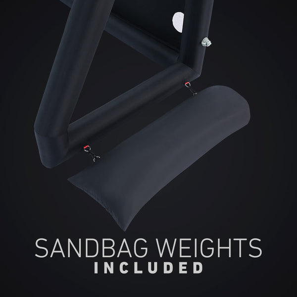 Sandbag Weights Included  