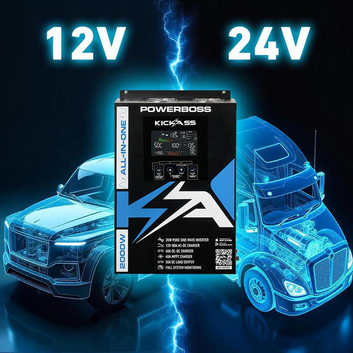 12V / 24V Alternator Input