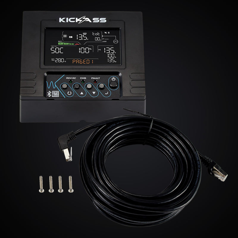 RJ45 Cable and Mounting Hardware Included