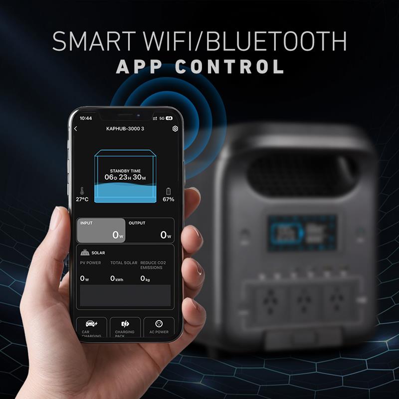 Smart Wifi/ Bluetooth App Control 