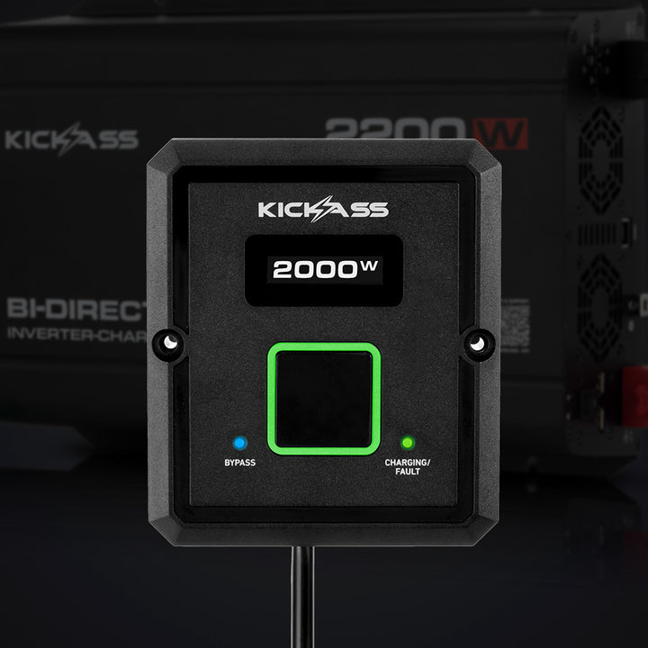 Optional remote switch with display