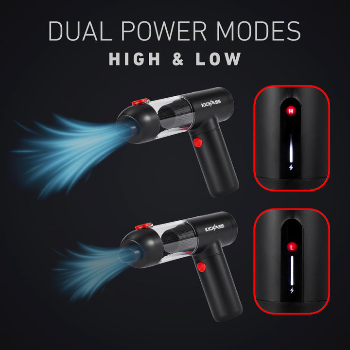 Dual Power Modes – High & Low 