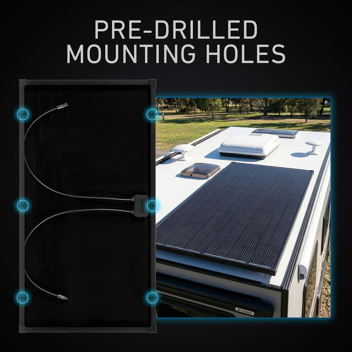 Pre-Drilled Mounting Holes  