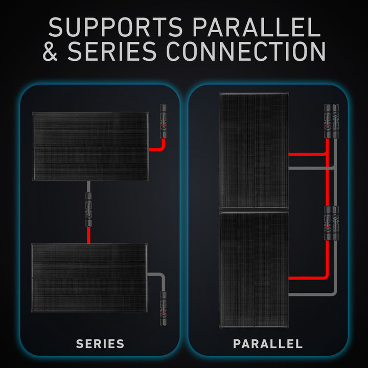 Supports Parallel & Series Connection 