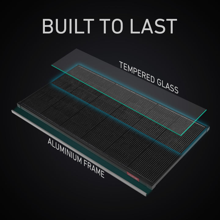 Built to Last: Tempered Glass & An Aluminium Frame 