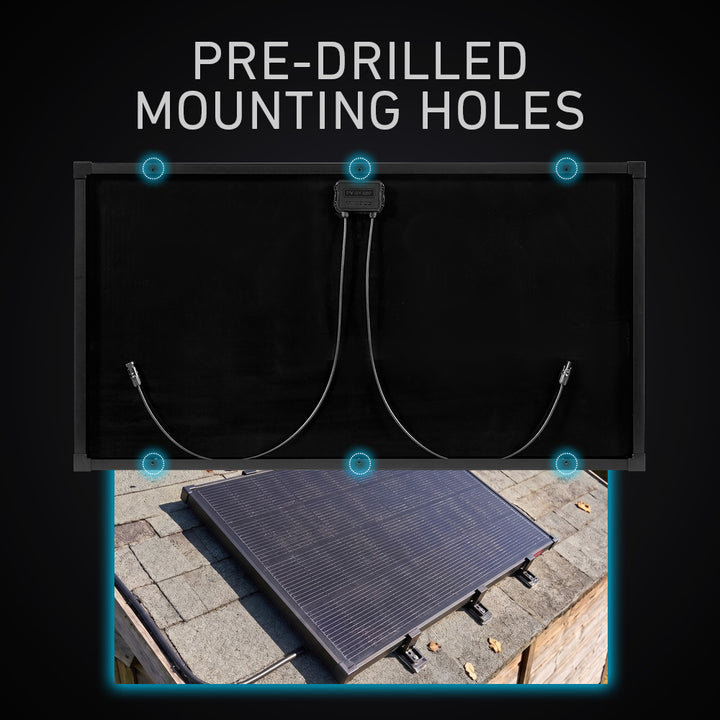Pre-Drilled Mounting Holes  