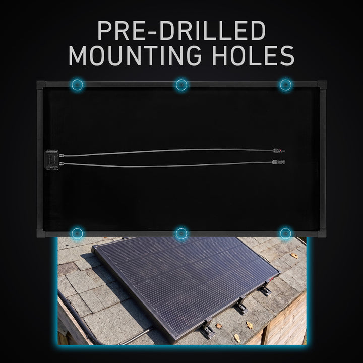 Pre-Drilled Mounting Holes  
