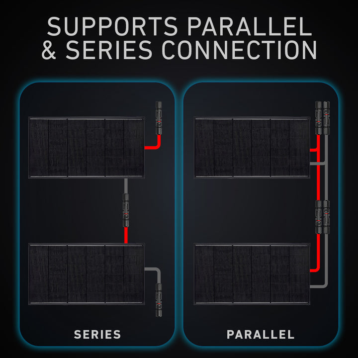 Supports Parallel & Series Connection 