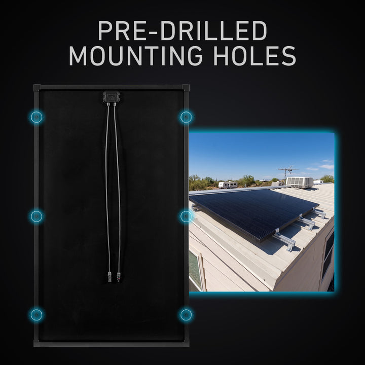 Pre-Drilled Mounting Holes  
