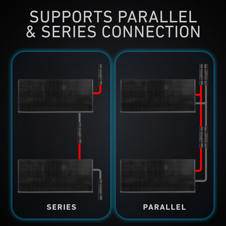 Supports Parallel & Series Connection 