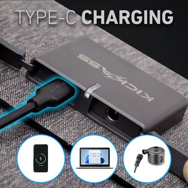 USB-C Charging Straight from the Blanket 