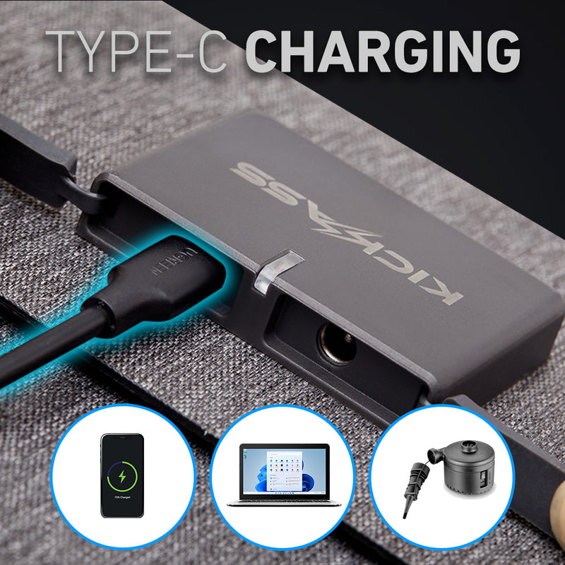 USB-C Charging Straight from the Blanket 